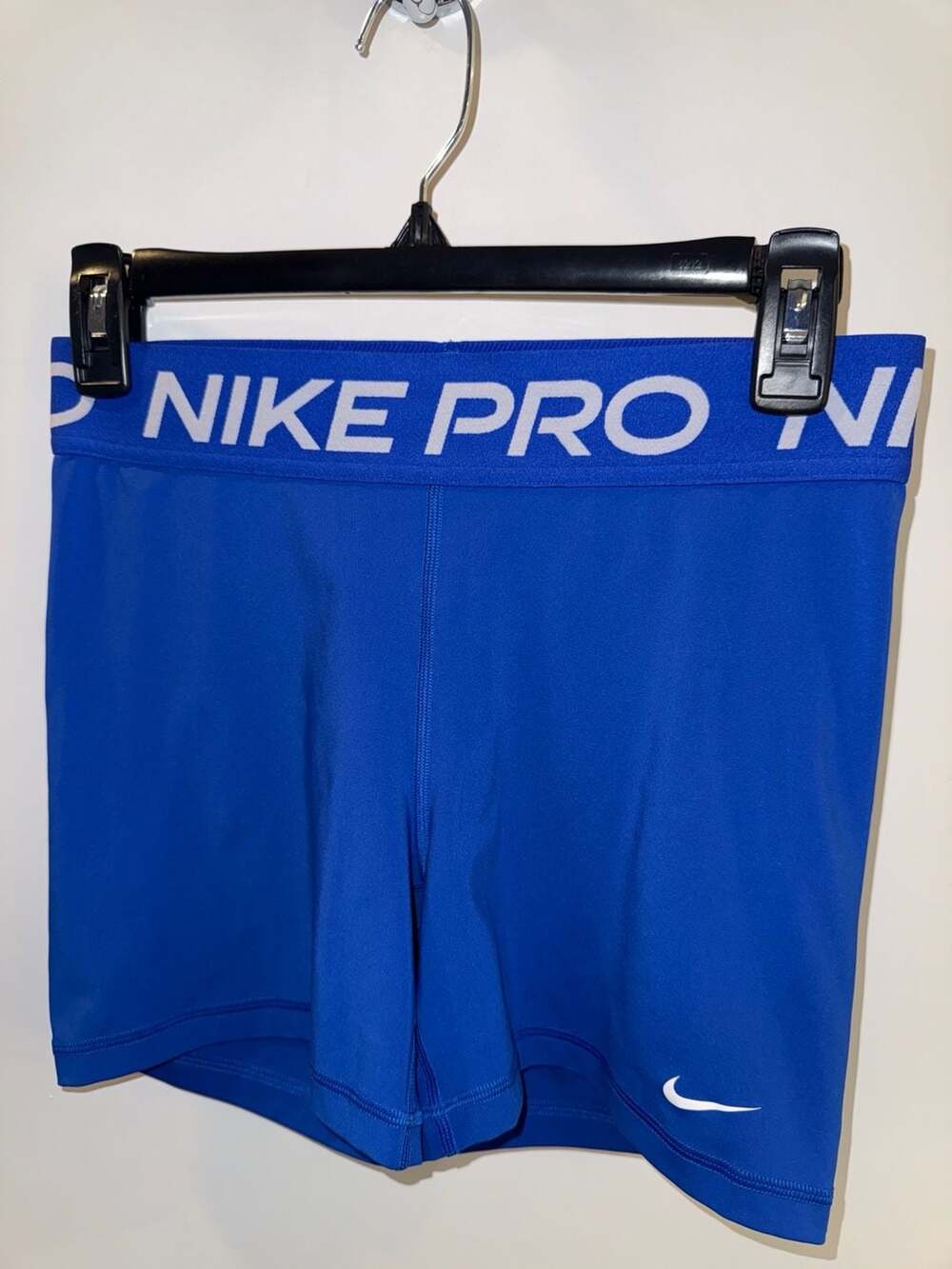 Nike Pro Dri-FIT 3" Compression Shorts Royal Blue Size Medium